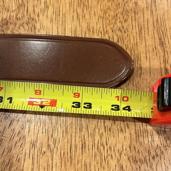 Ann Taylor Brown Leather Belt M (30-31) - Picture 9 of 9